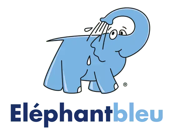 Eléphant bleu